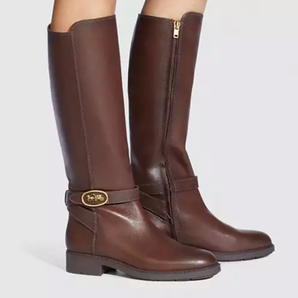 COACH Knee High Boots